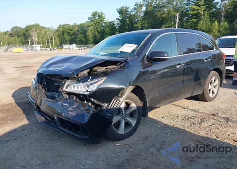 2016 Acura Mdx Acurawatch Plus Package z USA, uszkodzony, nr VIN 5FRYD4H27GB047220